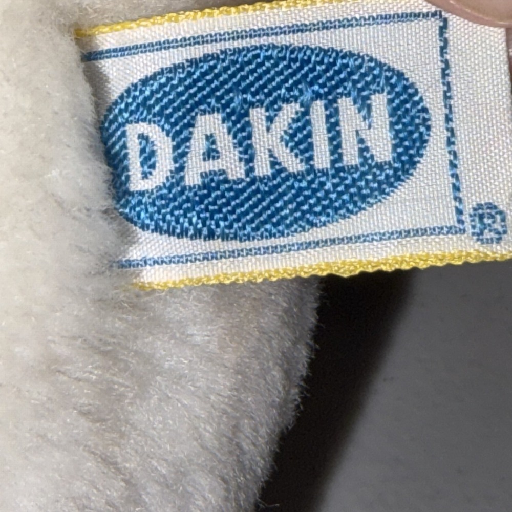 Vintage 1984 Dakin Frou Frou Bunny Plush Yellow Hair W/ Original Hang Tag Token - Picture 7 of 8